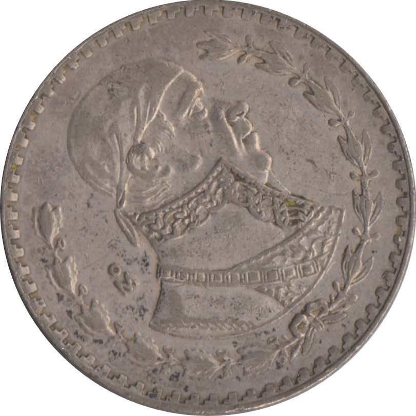 1966 SILVER ONE PESO MEXICO - WORLD SILVER COINS - Cambridgeshire Coins