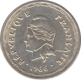 1966 SILVER VANUATU 100 FRANC - WORLD SILVER COINS - Cambridgeshire Coins
