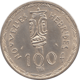 1966 SILVER VANUATU 100 FRANC - WORLD SILVER COINS - Cambridgeshire Coins