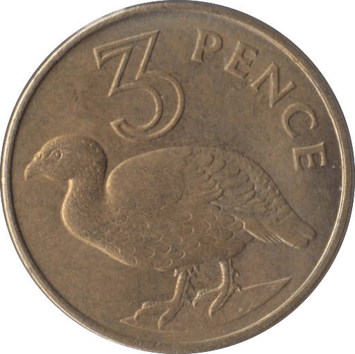 1966 THREE PENCE GAMBIA - WORLD COINS - Cambridgeshire Coins