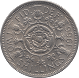 1966 TWO SHILLINGS ( UNC ) REF 2 - TWO SHILLING - Cambridgeshire Coins