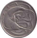 1967 20 CENTS SINGAPORE - WORLD COINS - Cambridgeshire Coins