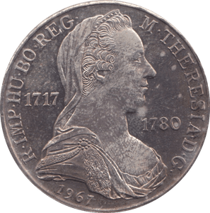 1967 AUSTRIA SIILVER 25 SHILLING ( UNC ) - SILVER WORLD COINS - Cambridgeshire Coins