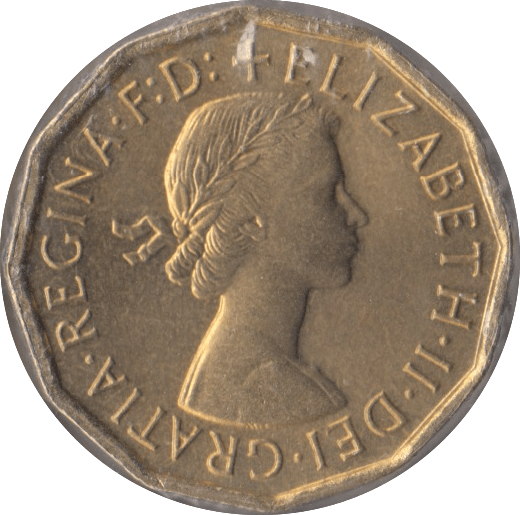 1967 BRASS THREEPENCE ( BU ) - Threepence - Cambridgeshire Coins