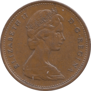 1967 CANADA ONE CENT - WORLD COINS - Cambridgeshire Coins