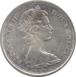 1967 CANADA SILVER 50 CENTS - WORLD SILVER COINS - Cambridgeshire Coins