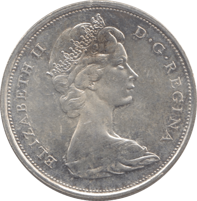 1967 CANADA SILVER 50 CENTS - WORLD SILVER COINS - Cambridgeshire Coins