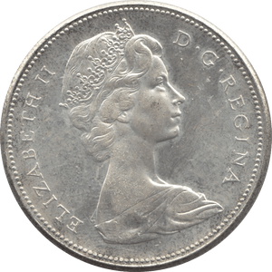 1967 CANADA SILVER DOLLAR - SILVER WORLD COINS - Cambridgeshire Coins