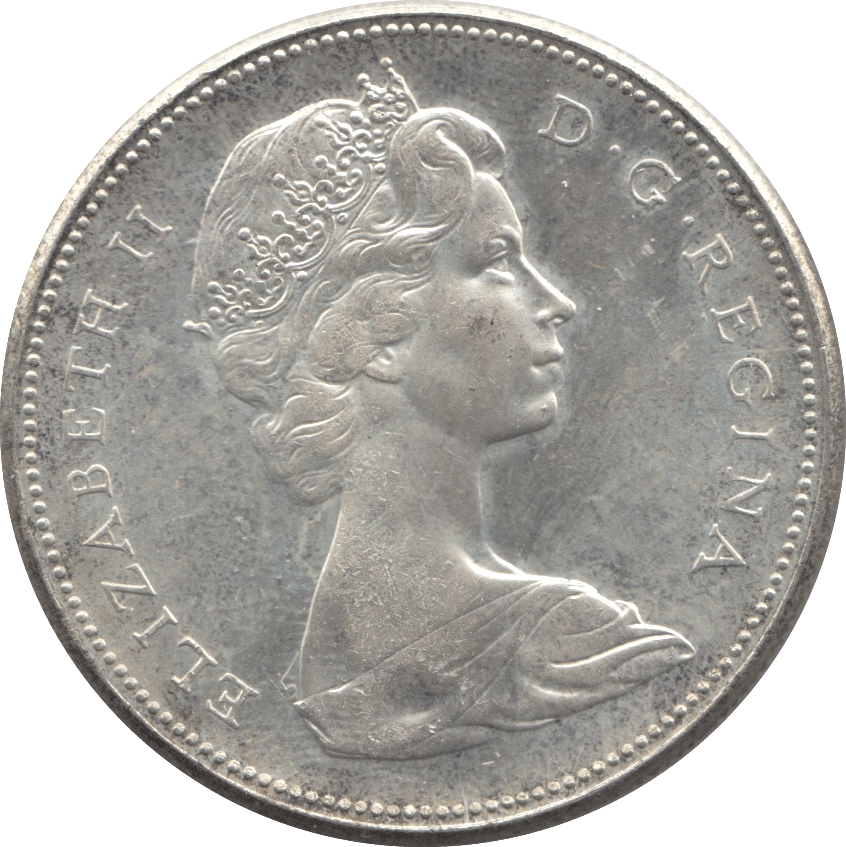 1967 CANADA SILVER DOLLAR - SILVER WORLD COINS - Cambridgeshire Coins