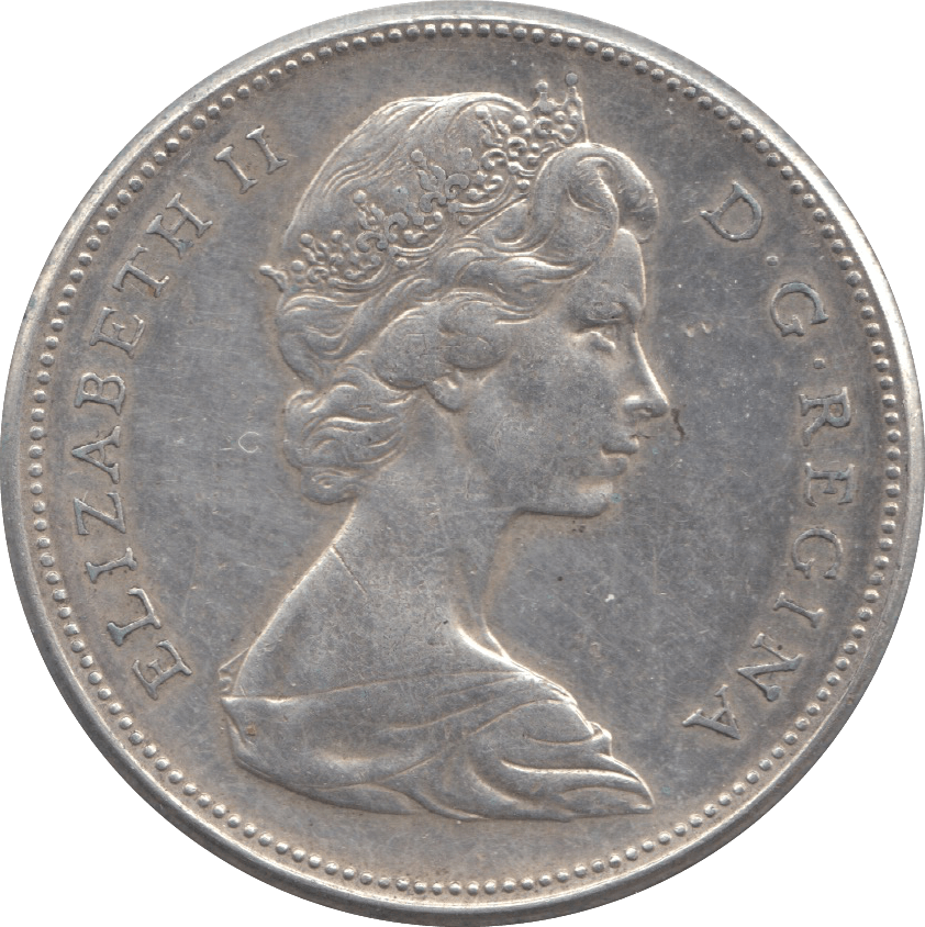 1967 CANADA SILVER DOLLAR - SILVER WORLD COINS - Cambridgeshire Coins