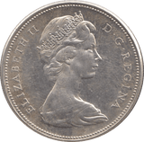 1967 CANADA SILVER ONE DOLLAR - SILVER WORLD COINS - Cambridgeshire Coins
