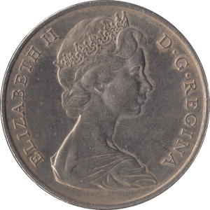 1967 CROWN COIN COIN GIBRALTAR - WORLD COINS - Cambridgeshire Coins