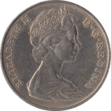 1967 CROWN COIN COIN GIBRALTAR - WORLD COINS - Cambridgeshire Coins