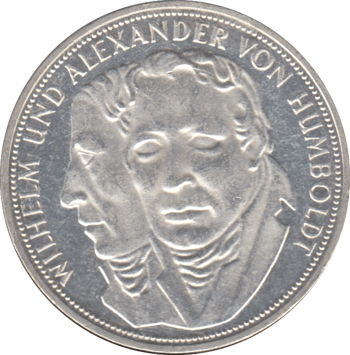 1967 GERMANY SILVER 5 MARKS ( UNC ) - SILVER WORLD COINS - Cambridgeshire Coins