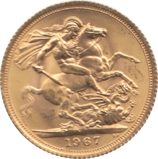 1967 GOLD SOVEREIGN ( BU ) - Sovereign - Cambridgeshire Coins