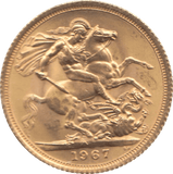1967 GOLD SOVEREIGN ( BU ) - Sovereign - Cambridgeshire Coins