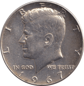 1967 HALF DOLLAR USA - WORLD COINS - Cambridgeshire Coins