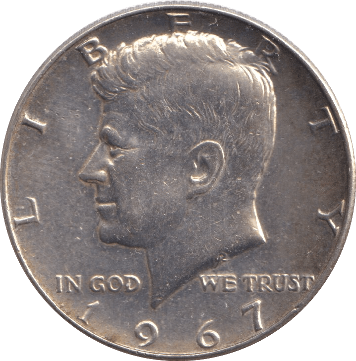 1967 HALF DOLLAR USA - WORLD COINS - Cambridgeshire Coins