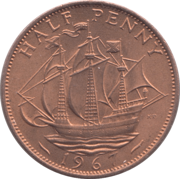 1967 HALFPENNY ( BU ) - Halfpenny - Cambridgeshire Coins