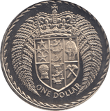1967 NEW ZEALAND 1 DOLLAR ( PROOF ) - WORLD COINS - Cambridgeshire Coins