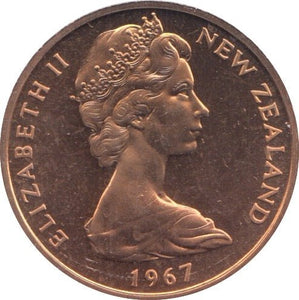 1967 NEW ZEALAND 2 CENT ( PROOF ) - WORLD COINS - Cambridgeshire Coins
