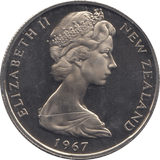 1967 NEW ZEALAND 50 CENT ( PROOF ) - WORLD COINS - Cambridgeshire Coins
