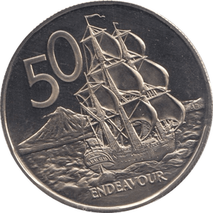 1967 NEW ZEALAND 50 CENT ( PROOF ) - WORLD COINS - Cambridgeshire Coins