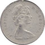 1967 SILVER 10 CENTS CANADA - SILVER WORLD COINS - Cambridgeshire Coins
