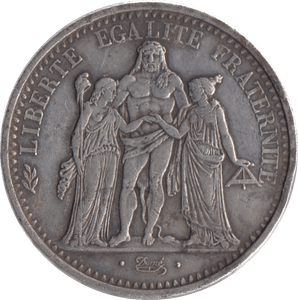 1967 SILVER 10 FRANCS FRANCE - SILVER WORLD COINS - Cambridgeshire Coins