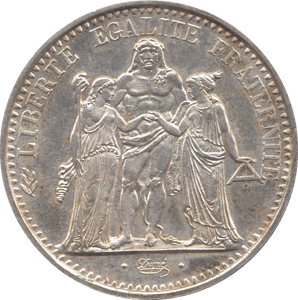 1967 SILVER FRANCE 10 FRANCS ( UNC ) - SILVER WORLD COINS - Cambridgeshire Coins
