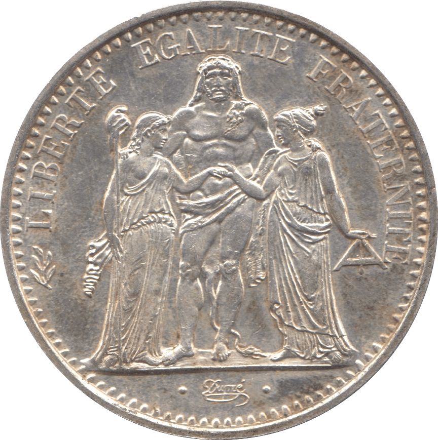 1967 SILVER FRANCE 10 FRANCS ( UNC ) - SILVER WORLD COINS - Cambridgeshire Coins