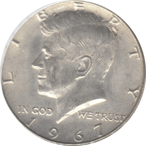 1967 SILVER HALF DOLLAR USA A - WORLD SILVER COINS - Cambridgeshire Coins