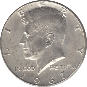 1967 SILVER HALF DOLLAR USA B - WORLD SILVER COINS - Cambridgeshire Coins