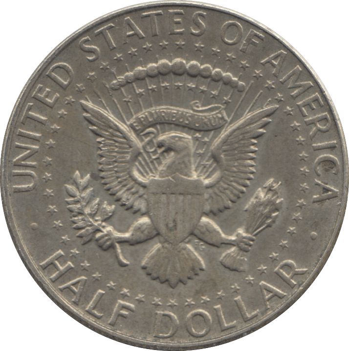 1967 SILVER HALF DOLLAR USA - SILVER WORLD COINS - Cambridgeshire Coins