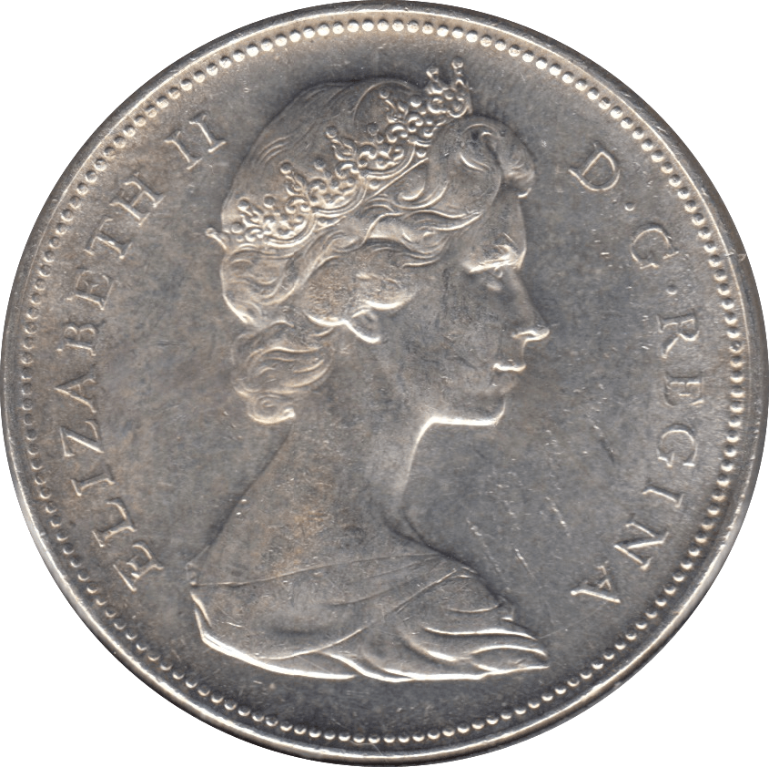 1967 SILVER ONE DOLLAR CANADA - SILVER WORLD COINS - Cambridgeshire Coins