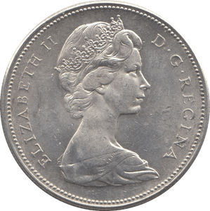 1967 SILVER ONE DOLLAR CANADA - WORLD SILVER COINS - Cambridgeshire Coins