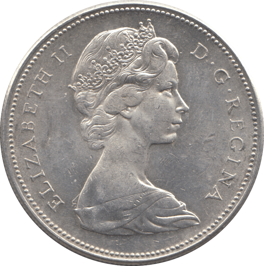 1967 SILVER ONE DOLLAR CANADA - WORLD SILVER COINS - Cambridgeshire Coins