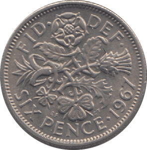 1967 SIXPENCE ( UNC ) 16 - Sixpence - Cambridgeshire Coins