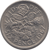 1967 SIXPENCE ( UNC ) 16 - Sixpence - Cambridgeshire Coins