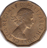 1967 THREEPENCE (FINE OR BETTER) BRASS - Threepence - Cambridgeshire Coins