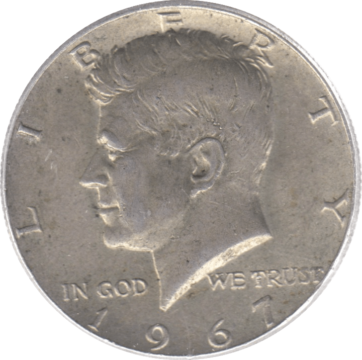 1967 USA HALF DOLLAR - WORLD COINS - Cambridgeshire Coins