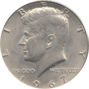 1967 USA HALF DOLLAR - WORLD COINS - Cambridgeshire Coins