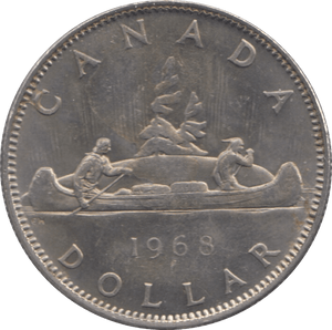 1968 CANADA ONE DOLLAR - WORLD COINS - Cambridgeshire Coins