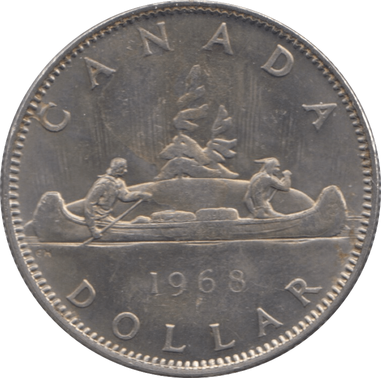 1968 CANADA ONE DOLLAR - WORLD COINS - Cambridgeshire Coins