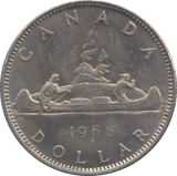 1968 CANADA ONE DOLLAR - WORLD COINS - Cambridgeshire Coins