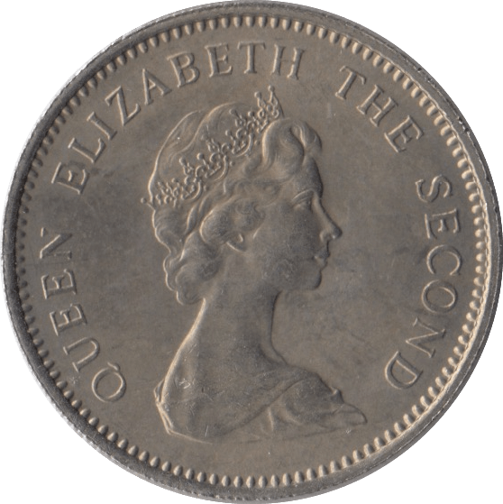 1968 FIVE PENCE JERSEY ( UNC ) - WORLD COINS - Cambridgeshire Coins