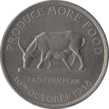 1968 FIVE SHILLINGS COIN UGANDA - WORLD COINS - Cambridgeshire Coins