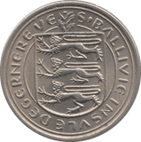 1968 GUERNSEY FIVE PENCE - WORLD COINS - Cambridgeshire Coins