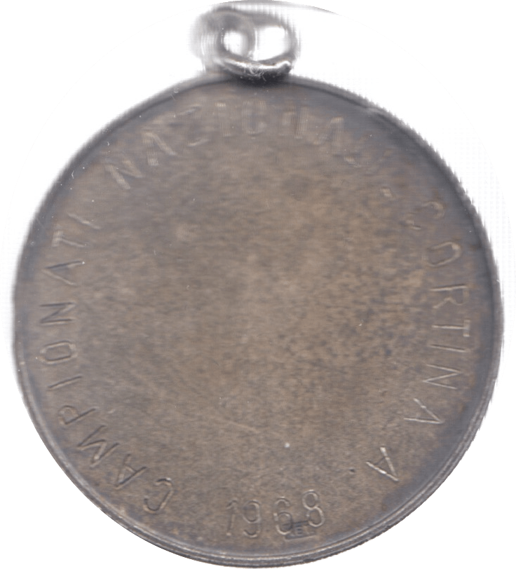 1968 ITALY SILVER A.I.M.S MEDALLION - MEDALLIONS - Cambridgeshire Coins