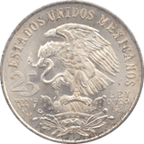 1968 MEXICO SILVER 25 PESOS 2 - WORLD COINS - Cambridgeshire Coins
